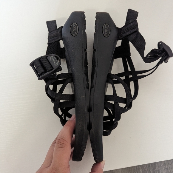 Chaco Womens ZX/2 Dual Strap Classic Black Sandal Size 8 - Picture 4 of 7